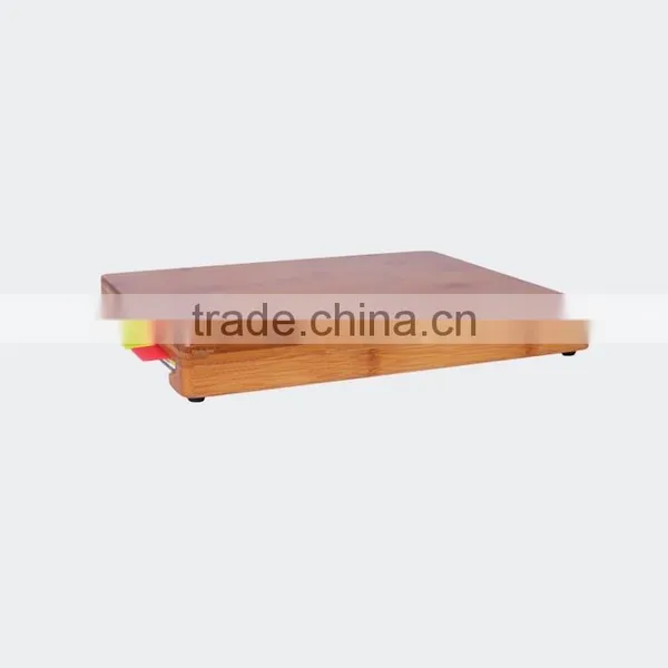 Bamboo Storage Box Wooden Storage Box For Cutting Board photo-3