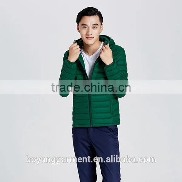 Men Customized Duck Down Jacket for Winter photo-3