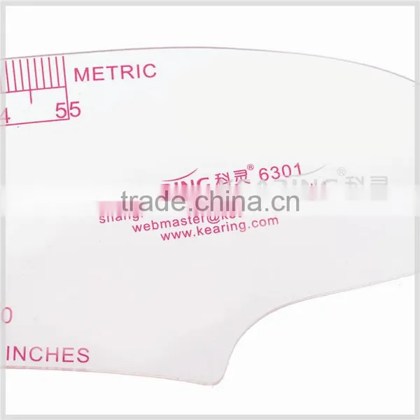Metric / Inch Scales Vary Form Curve Ruler Soft Plastic Garment Curve Rule Made by Kearing # 6301 photo-5