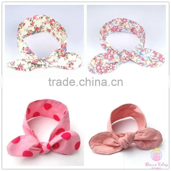 2017 Easter Baby Rabbit Ear Hairband Girls Headband photo-6