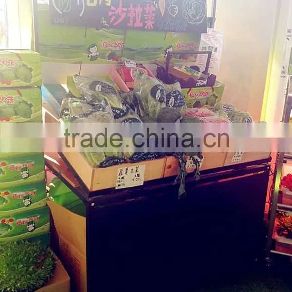 Shopfitting Movable 3 Layers Wire Mesh Fruit Rack Display Shelf photo-5