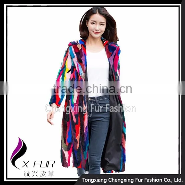 CX-G-A-33 Autumn New Design European Luxury Elegant Regular Style Ladies Mink Fur Coat photo-3