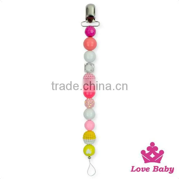 8NZ441-2 Lovebaby Wholesale Colorful Plastic Candy Chunky Pacifier Perfect Baby Shower Gift photo-5