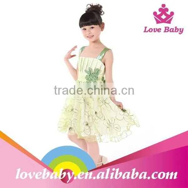 Trendy Baby Dress/Sleeveless Striped Flower Dress/baby Dress Cutting LBE4092300 photo-5
