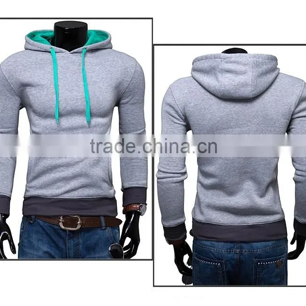 Oem Wholesale Cheap Hoodies/ Custom Fashion Man Hoody Garment/bulk Blank Pullover Hoodies photo-4