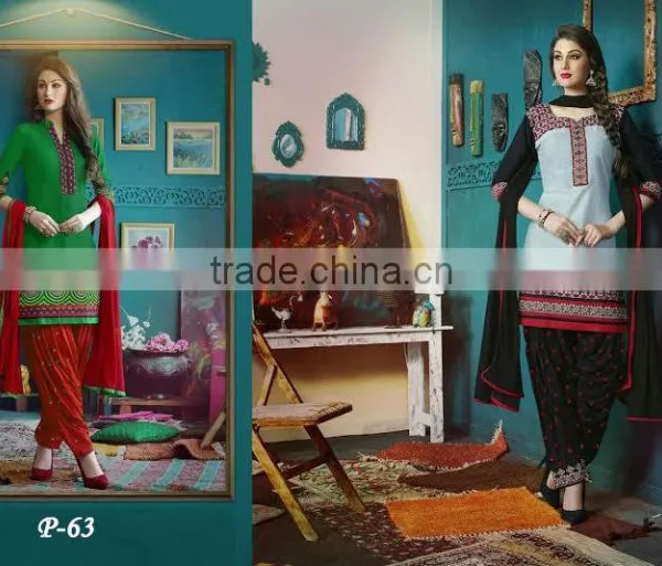 Cotton Patiala Suits photo-5