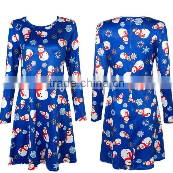 Walson Women Winter Dress 2016 Summer Dresses for Women Islamic Dress Women Muslim photo-5