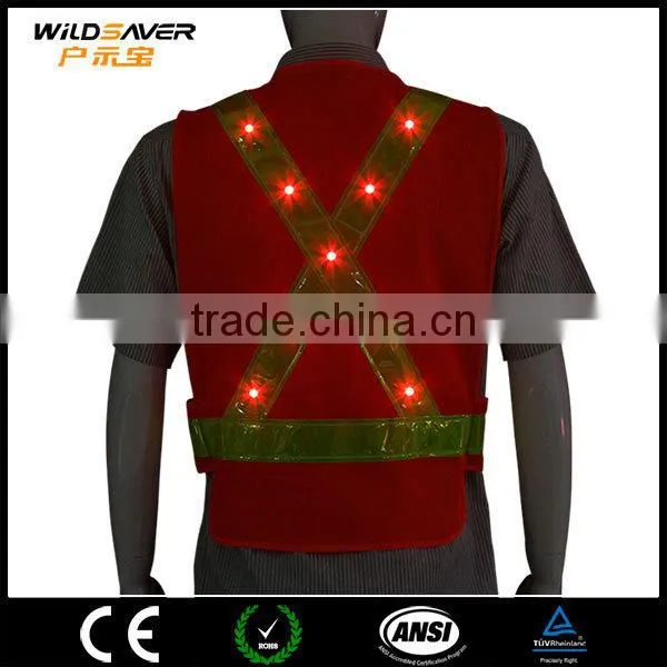 USA Hot Sale High Visibility Pink Safety Jacket/Safety Clothing photo-3