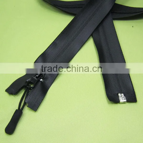 Low Price Fancy Nylon Reverse Reflective Tape Zipper With Reversible Slider photo-4