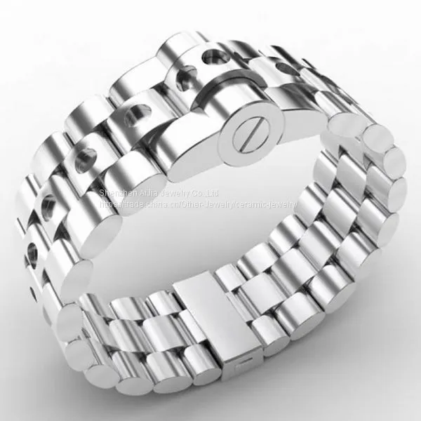 Figaro Chain Punk 316L Stainless Steel Bracelet For Female And Male photo-2
