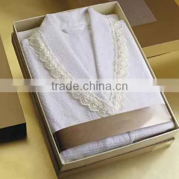 Winter Dresses Women Peshtemal Bathrobe Promotion Towel Bathrobe Fabric photo-4