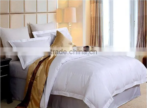 Top Grade 100% Cotton Hotel Bed Linen, White Hotel Linen photo-3