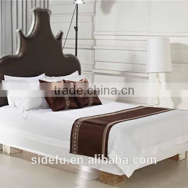 China Manufactural Cheap White 100% Cotton Bed Sheets photo-3