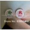 Customized! On Sale Acrylic a Pair of Hotel Bathroom Cold and Hot Water Signboard ! High Quality and Low Price !