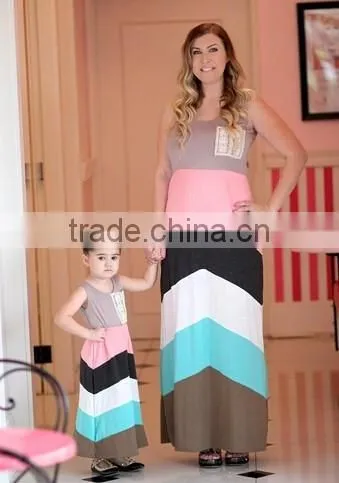 Mommy and me Maxi Dress,mommy and me Dress,maxi Dress for Mum and me