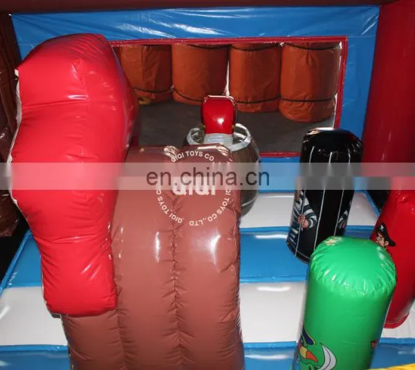 Wholesale Inflatable Pirate Ship Jumping Bouncer Combo photo-5