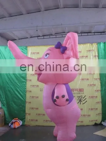 New Style Popular Cute Inflatable Elephant Costume for Decoration photo-2