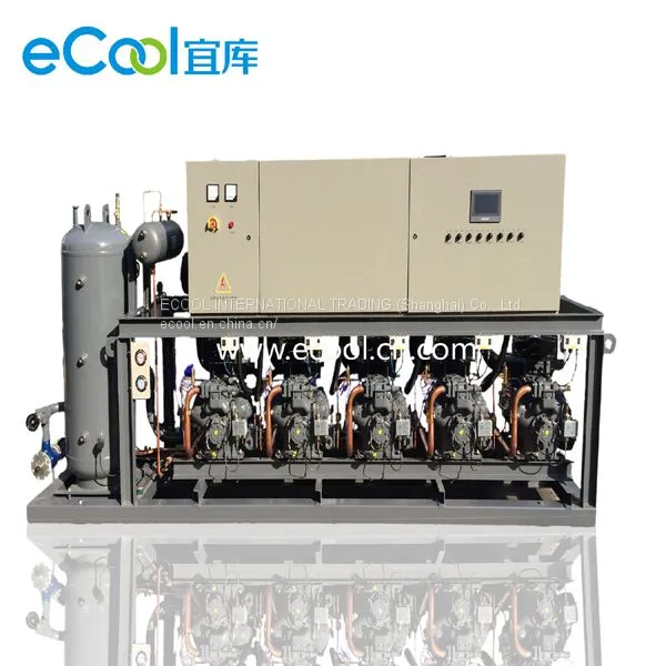 Low-Temperature Piston Type Multi-Compressor Unit