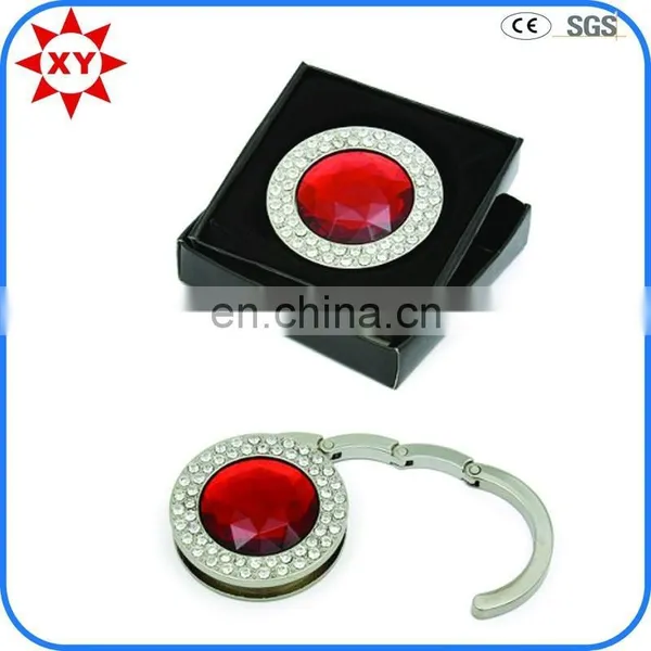 Personalized Table Top Bag Hanger With Luxury Rhinestone photo-3