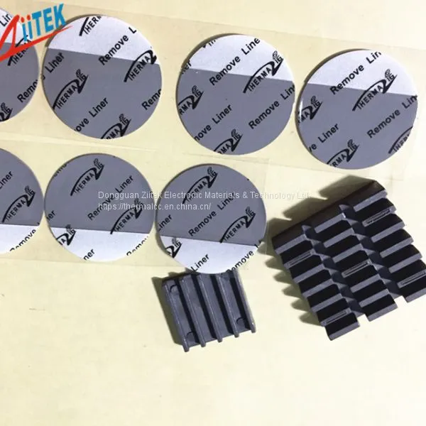 Grey 2.8W/mK Thermal Conductive Gap Filler Pad for RDRAM Memory Modules photo-3