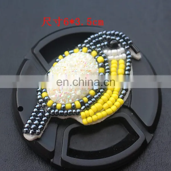 Handmade Bird Sequin Beaded Patches photo-2