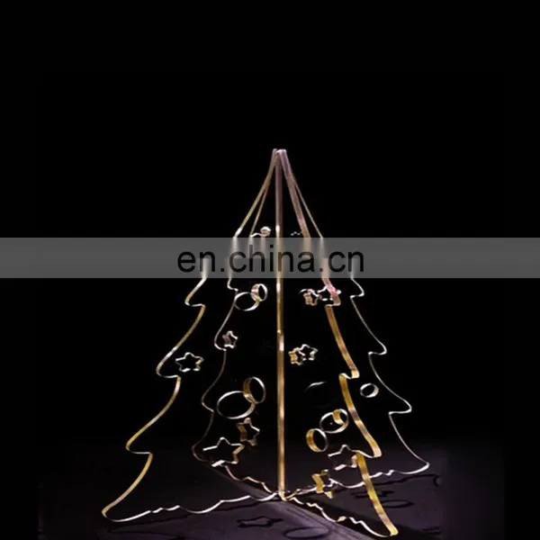 Hot Sale Chrismas Gift LED Acrylic Christmas Tree photo-3