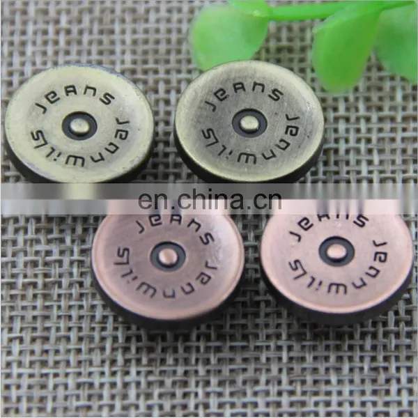 China Supplier Custom Metal Jean Button photo-3