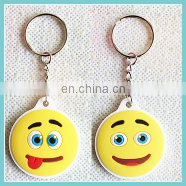 Hot Fashion Emoji 24 Styles of PVC Emoji Keychains photo-5