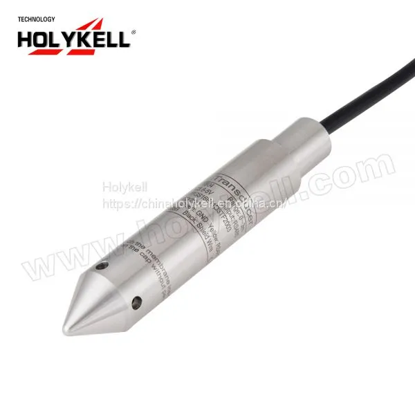 Holykell Hydrostatic Digital RS485 RS232 Submersible Water Level Transmitter