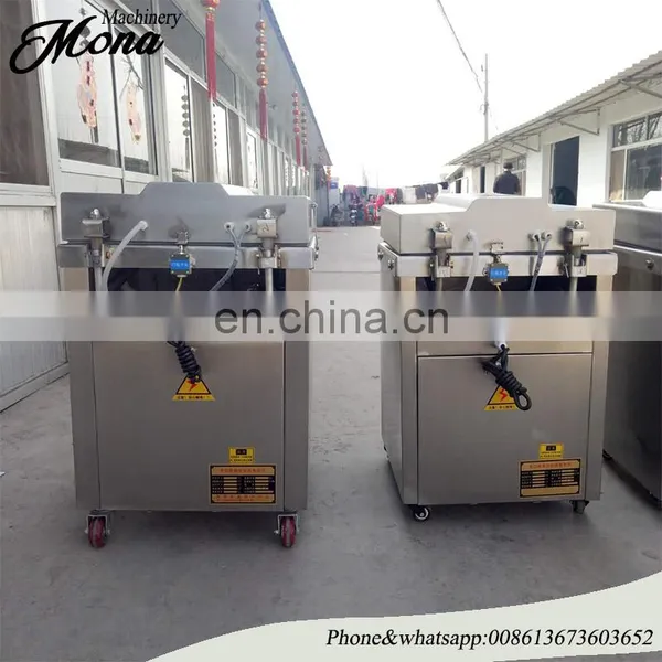 Double Chamers Nitrogen Dry Fish Vacuum Packing Machine photo-2