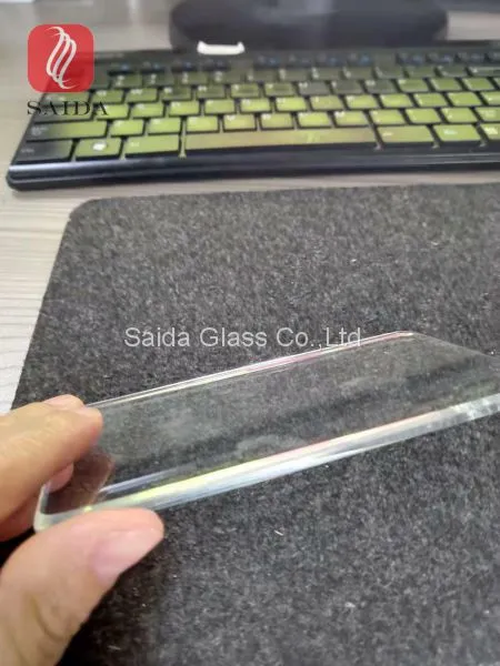 China Factory Custom Heat Tempered Glass 4mm Thickness With Beveled Polished Edges for Home Application photo-4