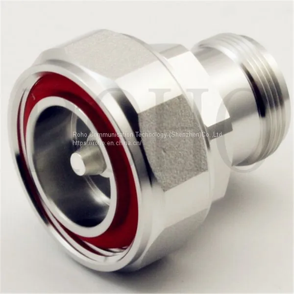 RF 7/16 DIN Male to N Male Adapter Connector photo-5