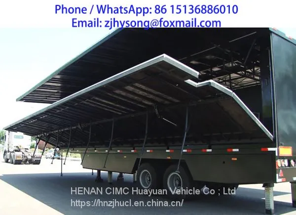 12 m Mobile Stage Truck Trailer for Sale photo-2