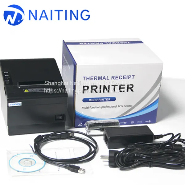 NAITING POS80-BS термопринтер для чеков с USB и Bluetooth