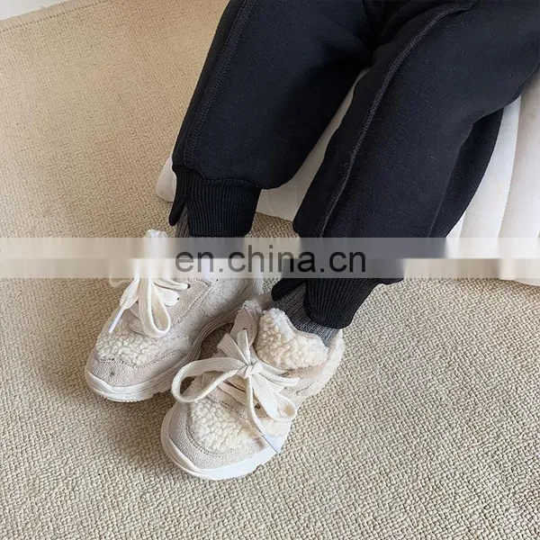 4078 Good Quality Top 3 Seller Factory Direct Sale Excellent New Design Velvet Winter Warm Kids Girl Pants photo-2