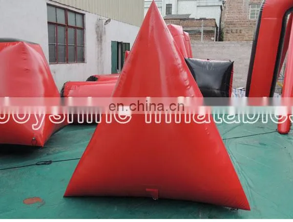 CS Game Archery Equipment PVC Inflatable Wall Lasertag Speed Ball Bunkers Set Air Soft Paintball Obstacle Bunker For Sale photo-7