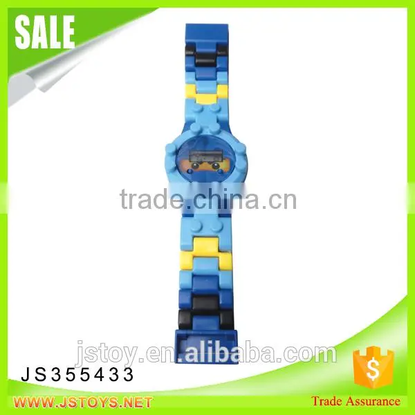 Hot Selling Kids Building Blocks Electronic Watch With Minifigures for Kids photo-3