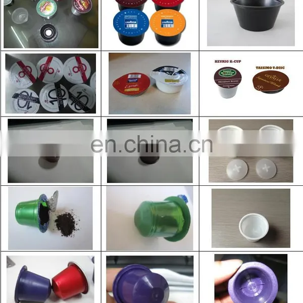 Automatic Multi-purpose K Cup Coffee Capsules Filling And Sealing Machine photo-5