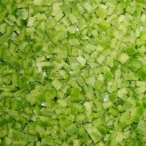 Frozen Green Pepper Diced 10mm