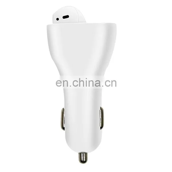 Universal Mobile Phone Accessory Wireless Mono Headphone for Cell Phone Mono Earphone With Car Charger photo-3