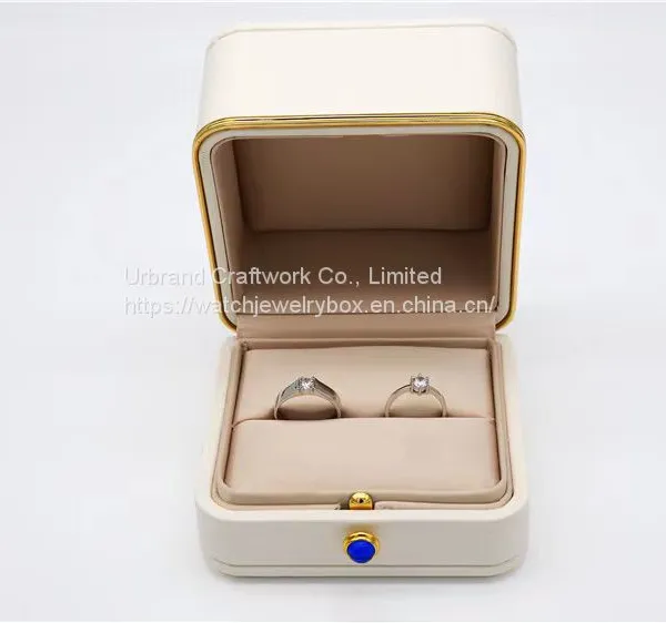 Jewelry Box High-end Jewelry Packaging Diamond Ring Box Inlaid Jewelry Packaging Box photo-2