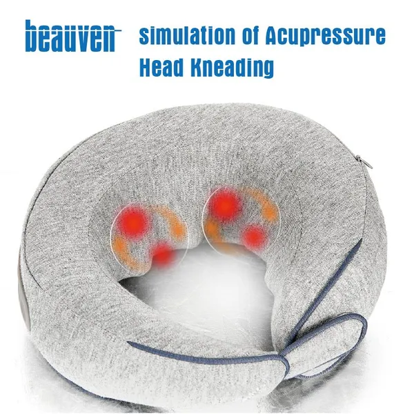 3D Travel Neck Body Shiastu Massage Tool Deep Tissue Massage Trigger Point photo-3