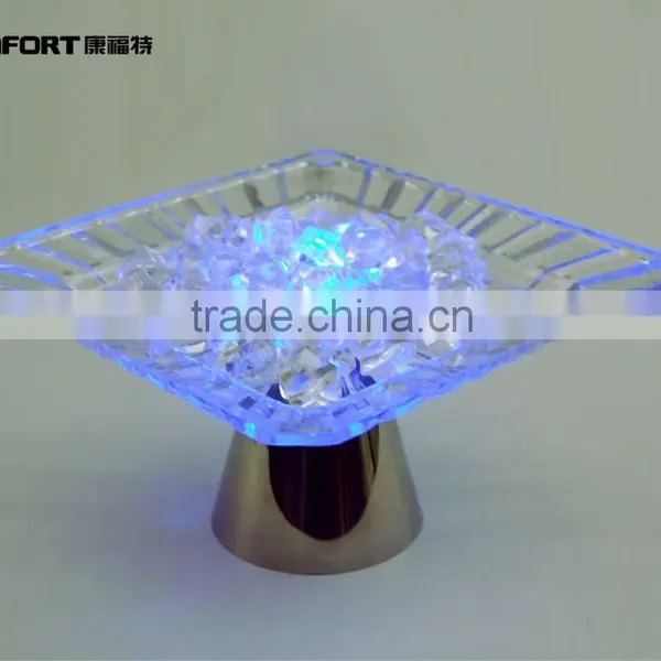 Luminous Cheap Square Clear Bar Use Serving Tray photo-4