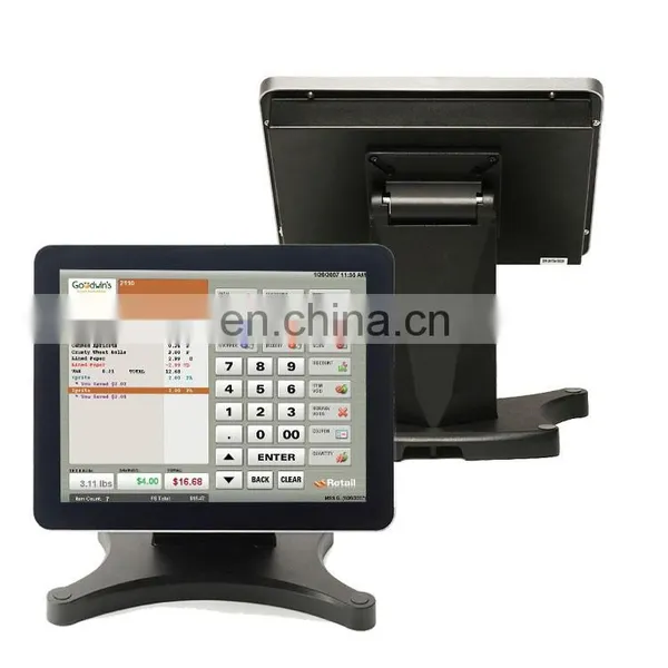 15 Inch Lcd Display Desktop Pos System All In One For Restaurant/Coffee Shop Supermarket Manufacturer photo-2