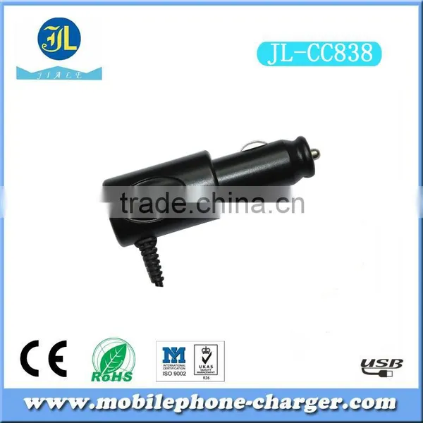 Electronic Cigarette Car Charger Fast Delivery USB Port Vehicle Charger With LED Light