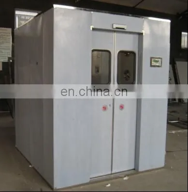 High Quality Double Door Automatic Cleanroom/clean Room Air Shower Stainless Steel Air Shower photo-5