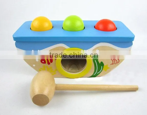 2015 Top Seach Colorful Knocking Toy Children Knocking Intelligence Toy Wooden Toys For Children photo-4