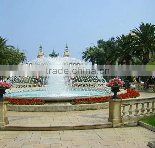 Dancing Fountain Built in Garden