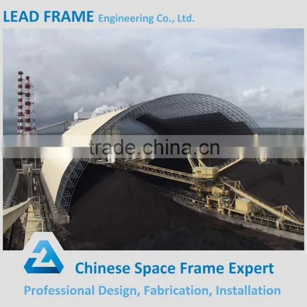 Hard Prefabricated Steel Structure Building for Coal Shed photo-2