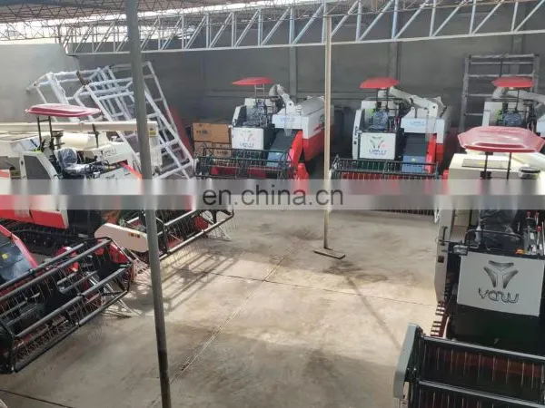2021 Rice Combine Harvester YAZU 128 Harvetser Chinese Manufacturer Combine Harvester 128hp photo-3